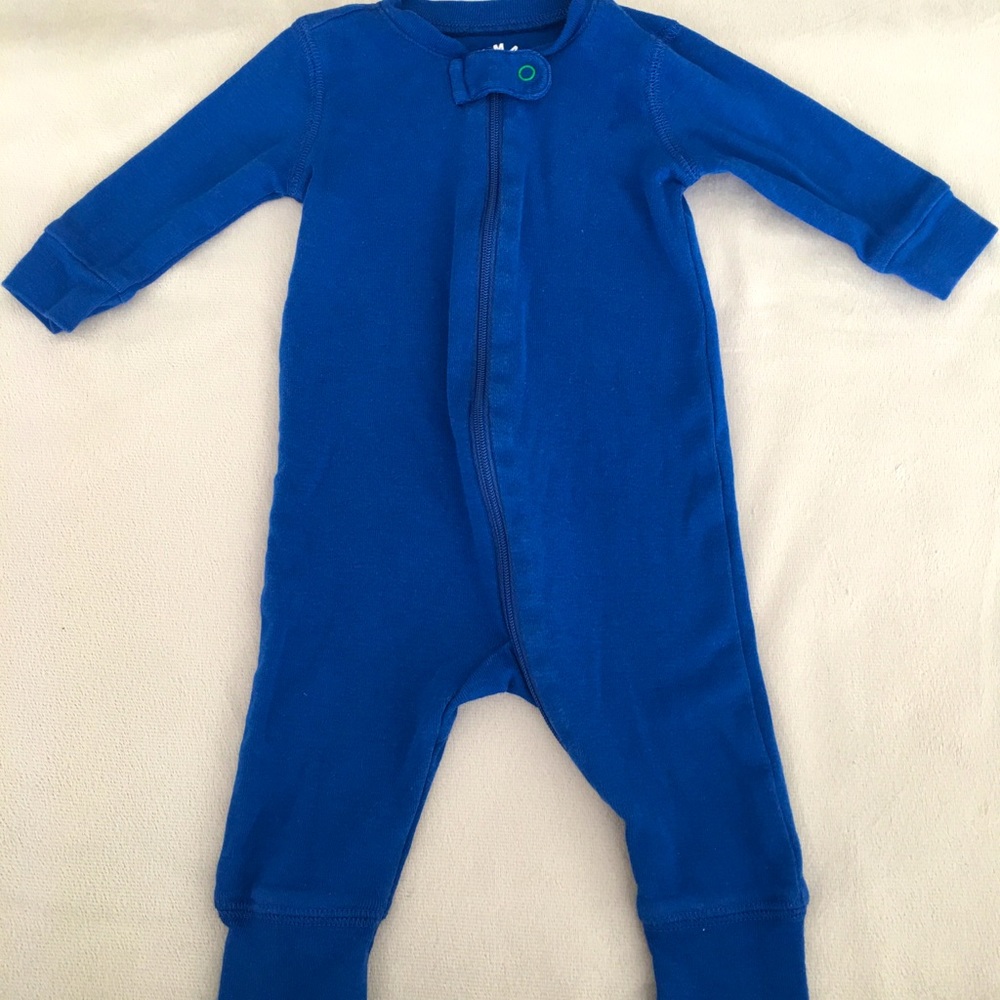 Organic Cotton Zip Romper